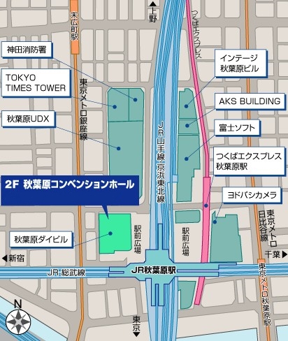 最寄駅からのアクセスの地図